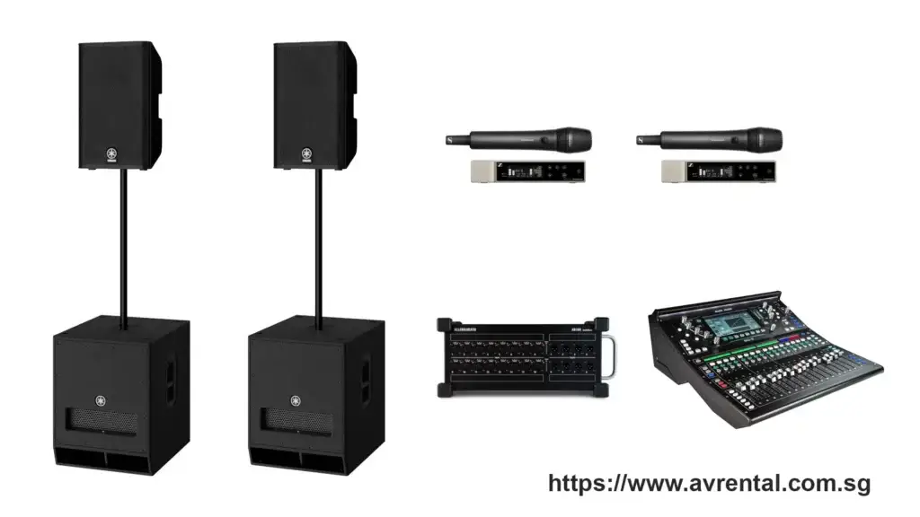 Rent Speakers with subwoofer